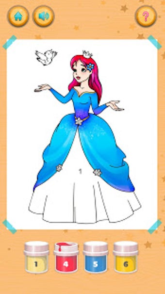 Image 0 for Princess Coloring Book: M…
