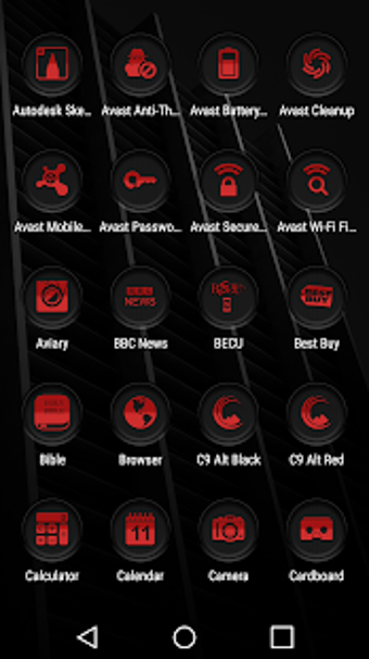 Image 3 for Jaron XE Red Icon Pack