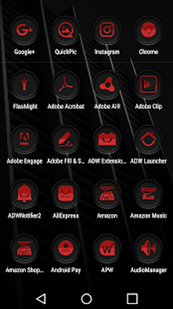 Image 0 for Jaron XE Red Icon Pack