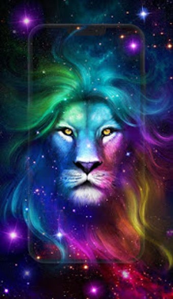 Imagen 0 para Neon Lion Live Wallpaper