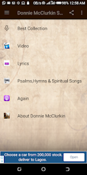 Image 0 for Donnie McClurkin Songs