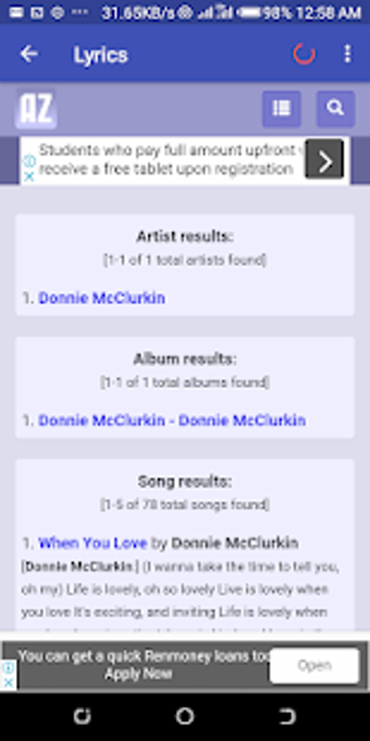 Image 1 for Donnie McClurkin Songs