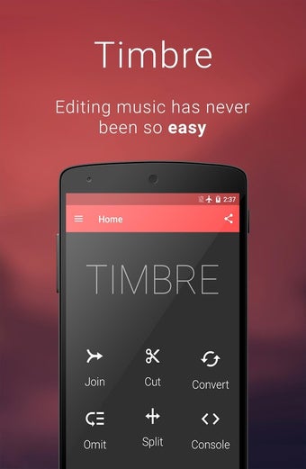 Image 0 for Timbre: Cut, Join, Conver…