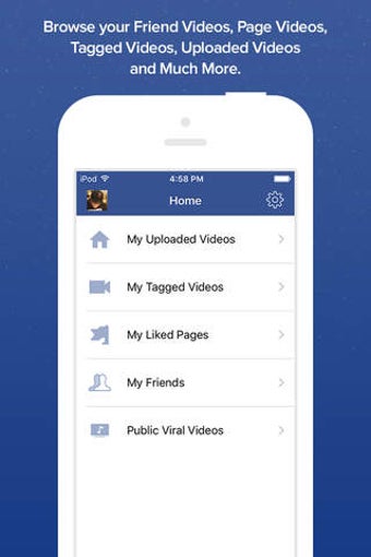 Imagen 0 para Social Video Player for F…