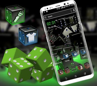 Imagen 0 para 3D Dice Neon Launcher The…