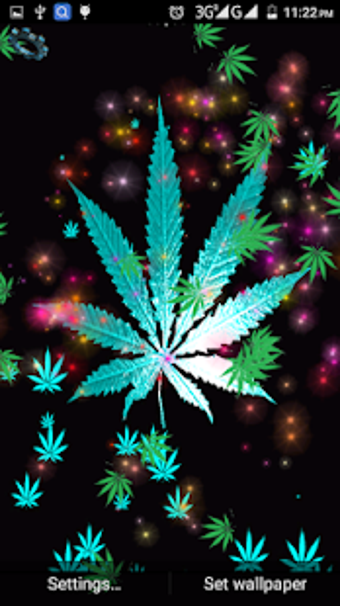 Image 3 for Weed Rasta Live Wallpaper