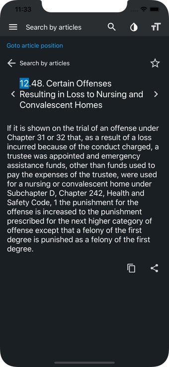 Image 1 for Texas Penal Code 2019