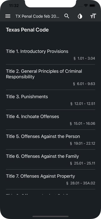 Image 0 for Texas Penal Code 2019