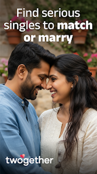 Image 0 for Twogether Matrimony App