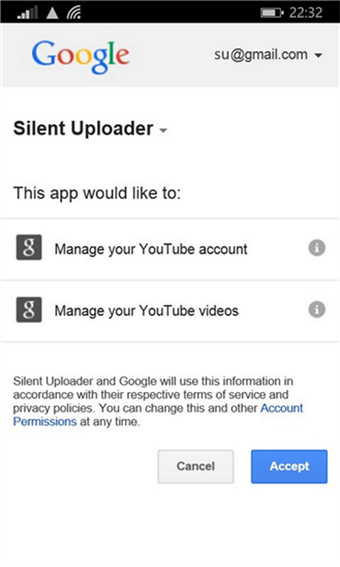 Imagen 1 para Auto-upload to YouTube fo…