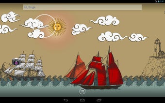 Imagen 7 para Paper Sea Live Wallpaper …