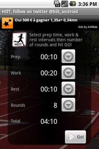 Imagen 1 para HIIT interval training ti…