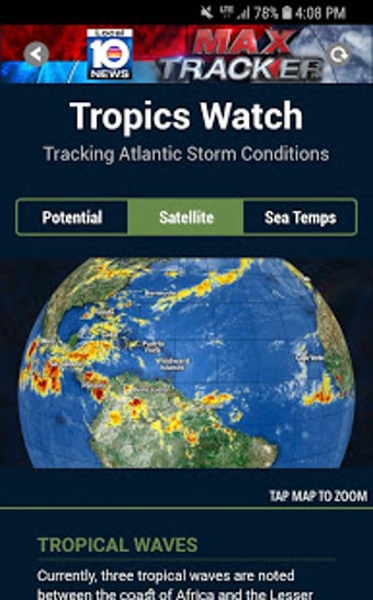 Imagen 2 para Max Hurricane Tracker