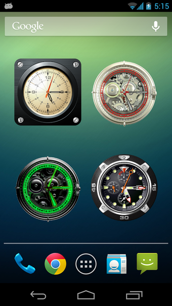 Imagen 2 para Analog Clock Wallpaper/Wi…