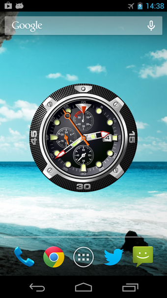 Imagen 1 para Analog Clock Wallpaper/Wi…