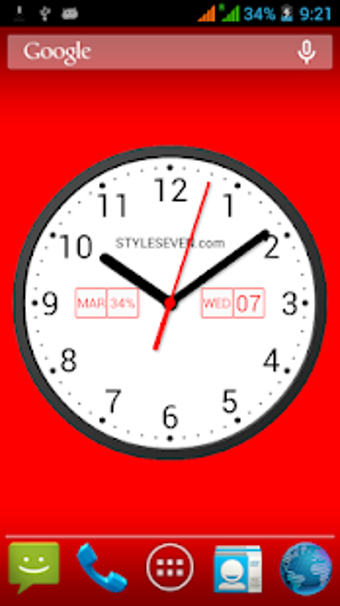 Image 3 for Light Analog Clock LW-7