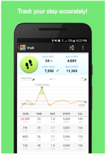 Imagen 1 para Fitness Tracker & Sleep T…