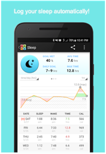 Imagen 2 para Fitness Tracker & Sleep T…