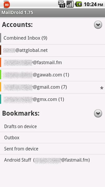 Imagen 1 para MailDroid Pro