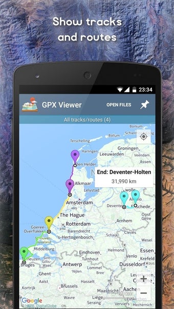 Image 1 for GPX Viewer - Tracks, Rout…