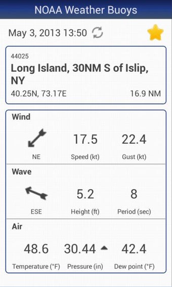Image 1 for NOAA Weather Buoys