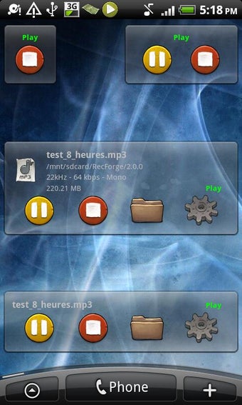 Imagen 0 para RecForge Lite - Audio Rec…