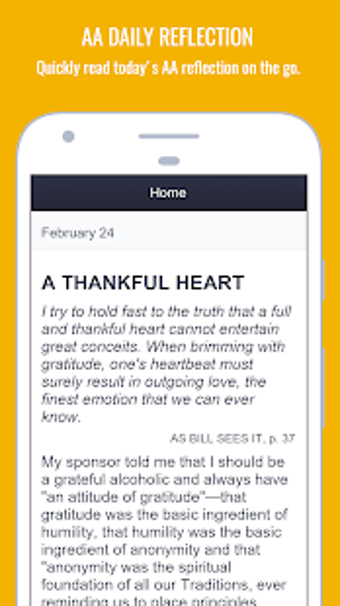 Image 0 for 12 Steps AA App - Alcohol…