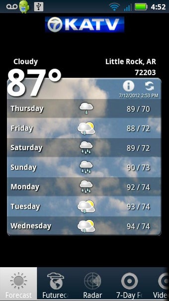 Imagen 0 para KATV Channel 7 Weather
