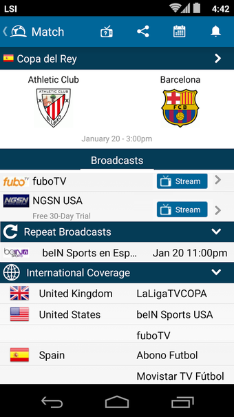 Image 1 for Live Soccer TV - Scores &…