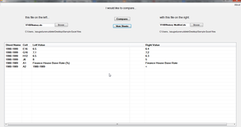 Imagen 0 para Compare Excel Files