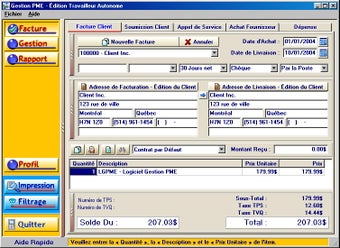Imagen 0 para Gestion PME - Facturation…