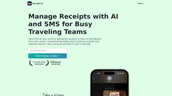 Image 0 for Receipt AI