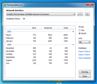 Imagen 1 para NetSpeedMonitor (64-bit)