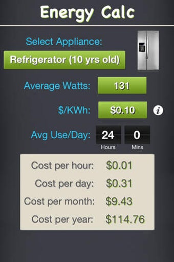 Imagen 0 para Energy Calc - Household a…