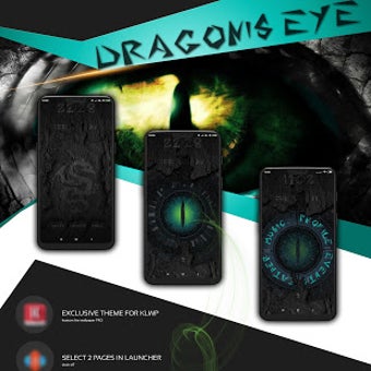 Image 0 for Klwp Dragon Theme