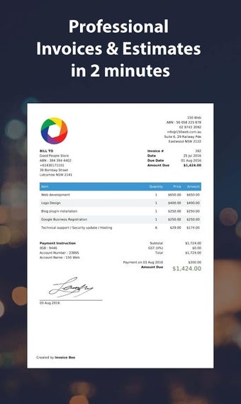 Imagen 2 para Invoice & Estimate Genera…