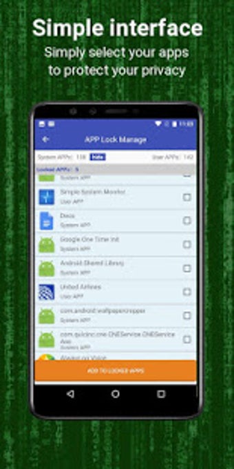 Image 1 for App Locker Pro