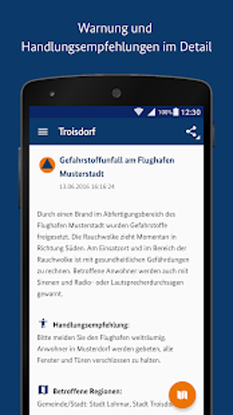 Image 1 for NINA - Die Warn-App des B…