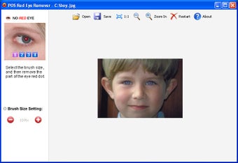 Image 0 for POS RedEyeRemover