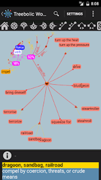 Image 1 for Treebolic WordNet