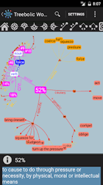 Image 0 for Treebolic WordNet
