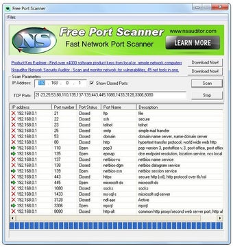 Image 0 for Free Port Scanner