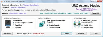 Image 2 for URC Access Modes
