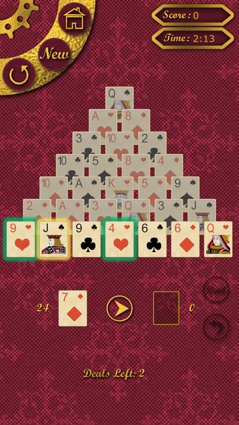 Image 0 for The Pyramid Solitaire