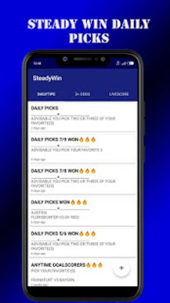 Image 0 for Steady Win- Sure football…