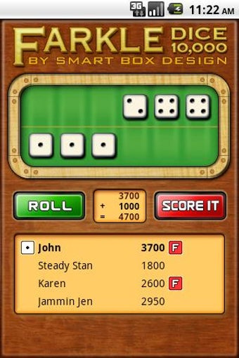 Imagen 1 para Farkle Dice Deluxe (Ad-Fr…