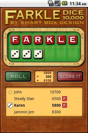 Imagen 3 para Farkle Dice Deluxe (Ad-Fr…