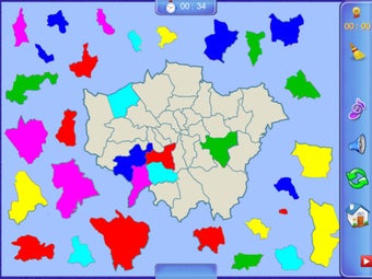 Image 3 for Greater London Puzzle Map