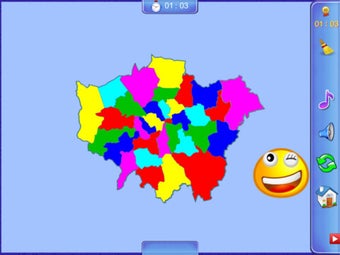 Image 0 for Greater London Puzzle Map