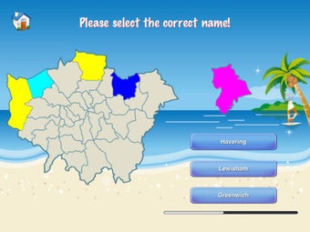 Image 1 for Greater London Puzzle Map